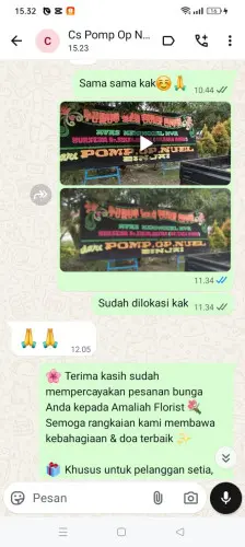 Testimonial Papan Bunga abepura