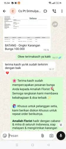 Testimonial Papan Bunga abepura